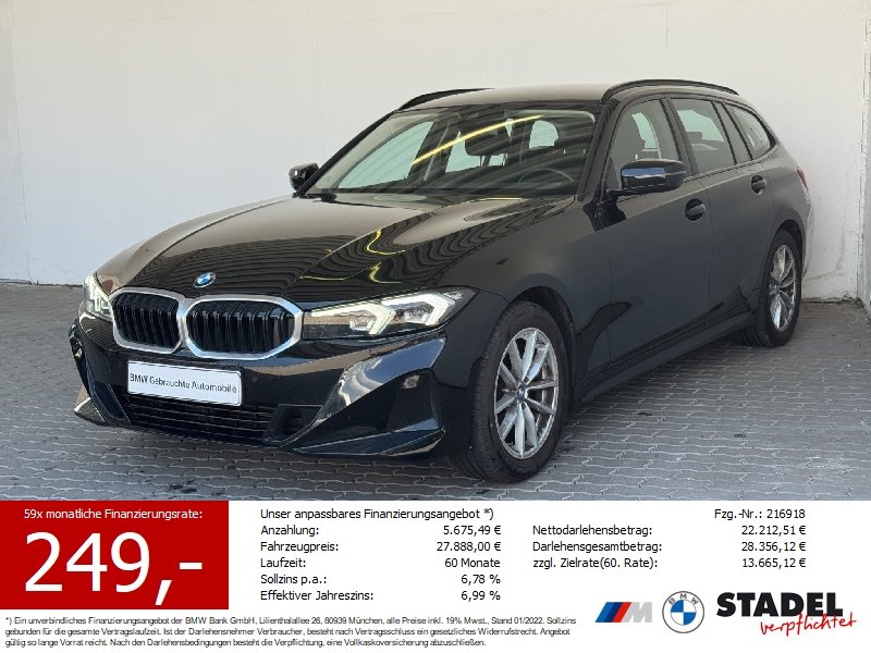 BMW 318iA Touring Navi.LED.PDCvohi.DAB