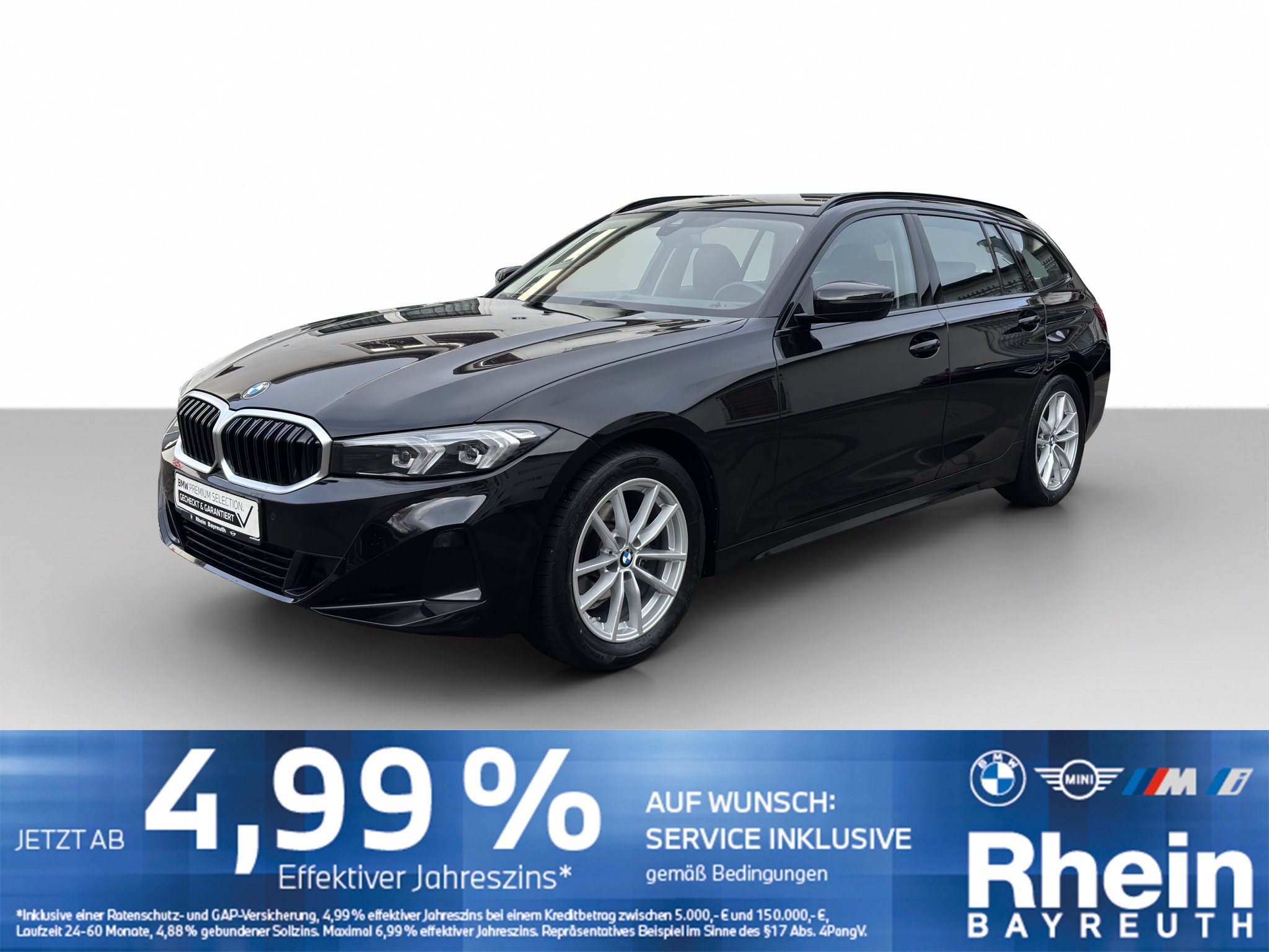 BMW 318i Touring Navi LED Dachreling Sitzheiz.Live+