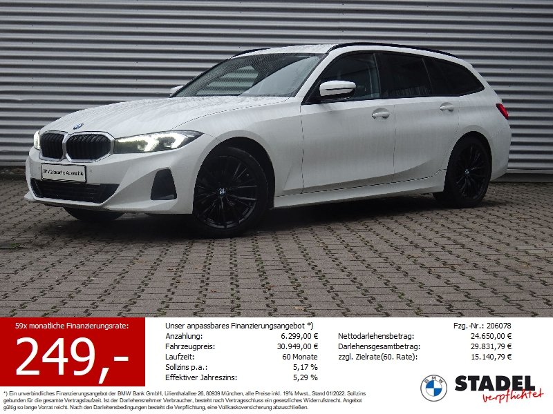 BMW 318i Tour. Curved HuD 18Zoll LM Schaltwippen SH