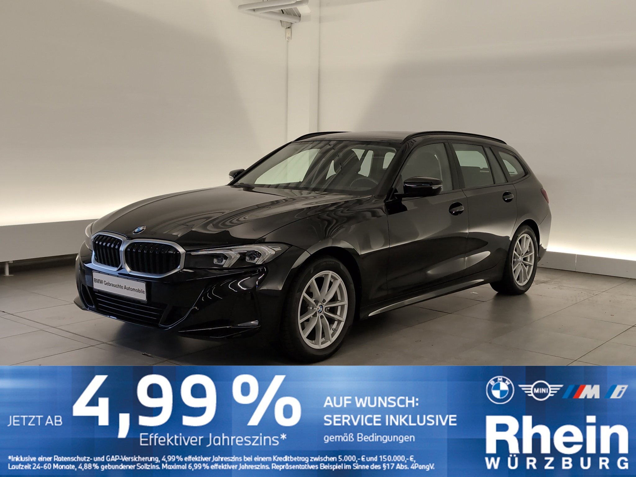 BMW 318i Tour Navi/LED/SHZ/PDCvo+hi/Sport-LR/DAB