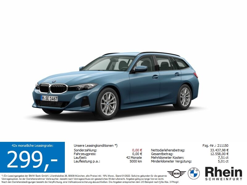 BMW 318i Touring Kamera. Navi. Park.Ass.