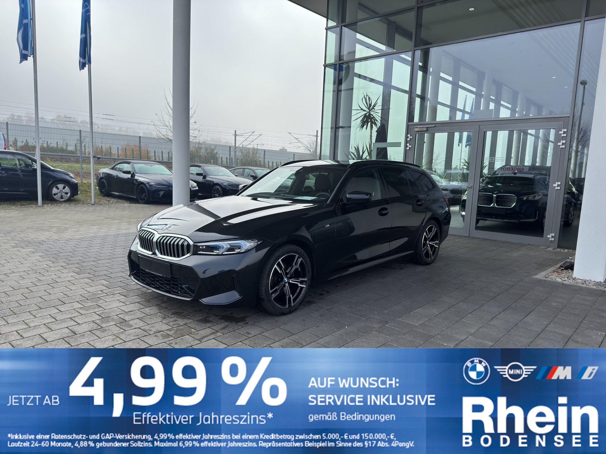BMW 318i Touring M Sport AHK Komfortzugang AdLED SH