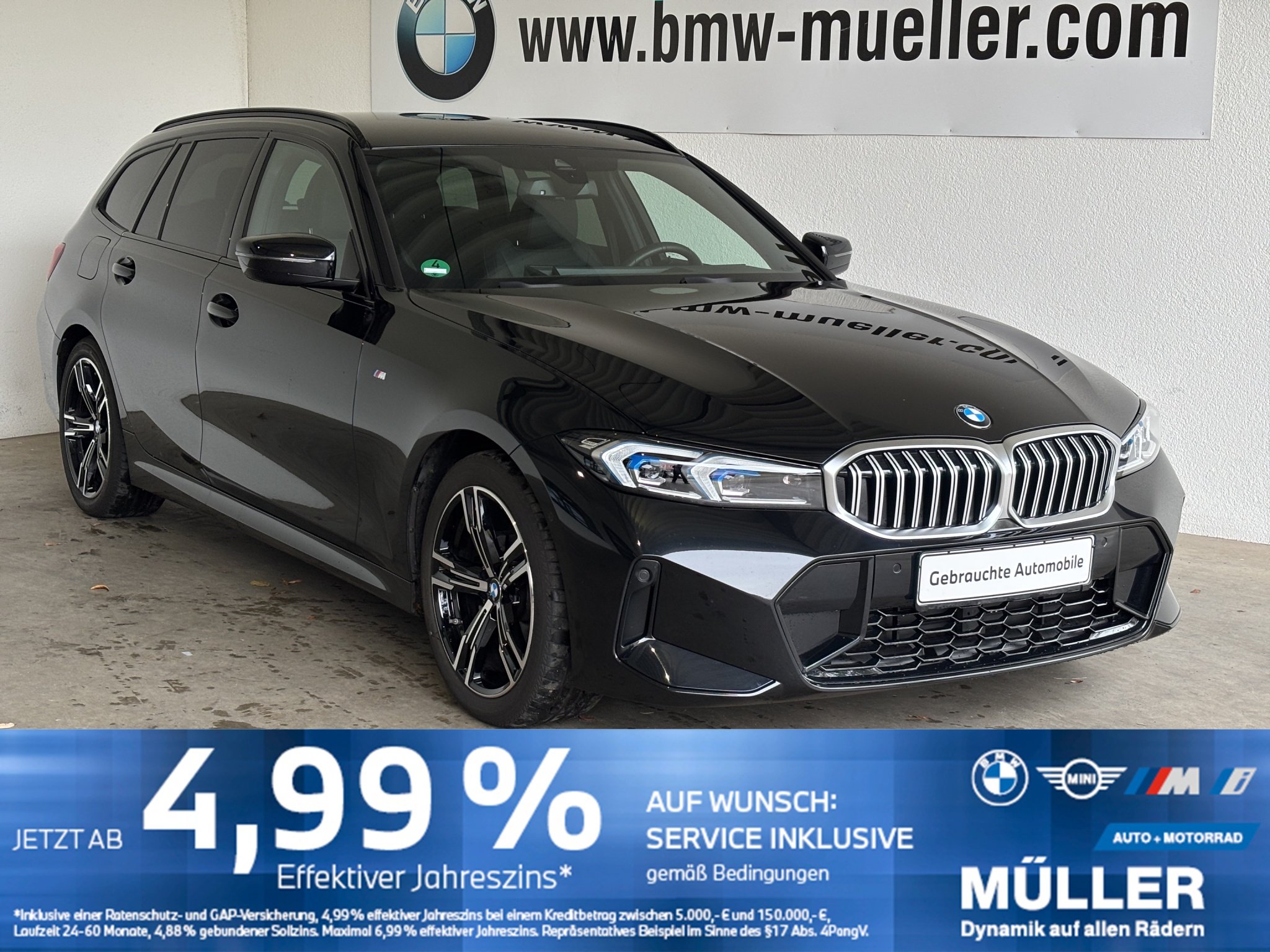 BMW 318i Touring M Sport Navi AdapLED AHK ParkAssist