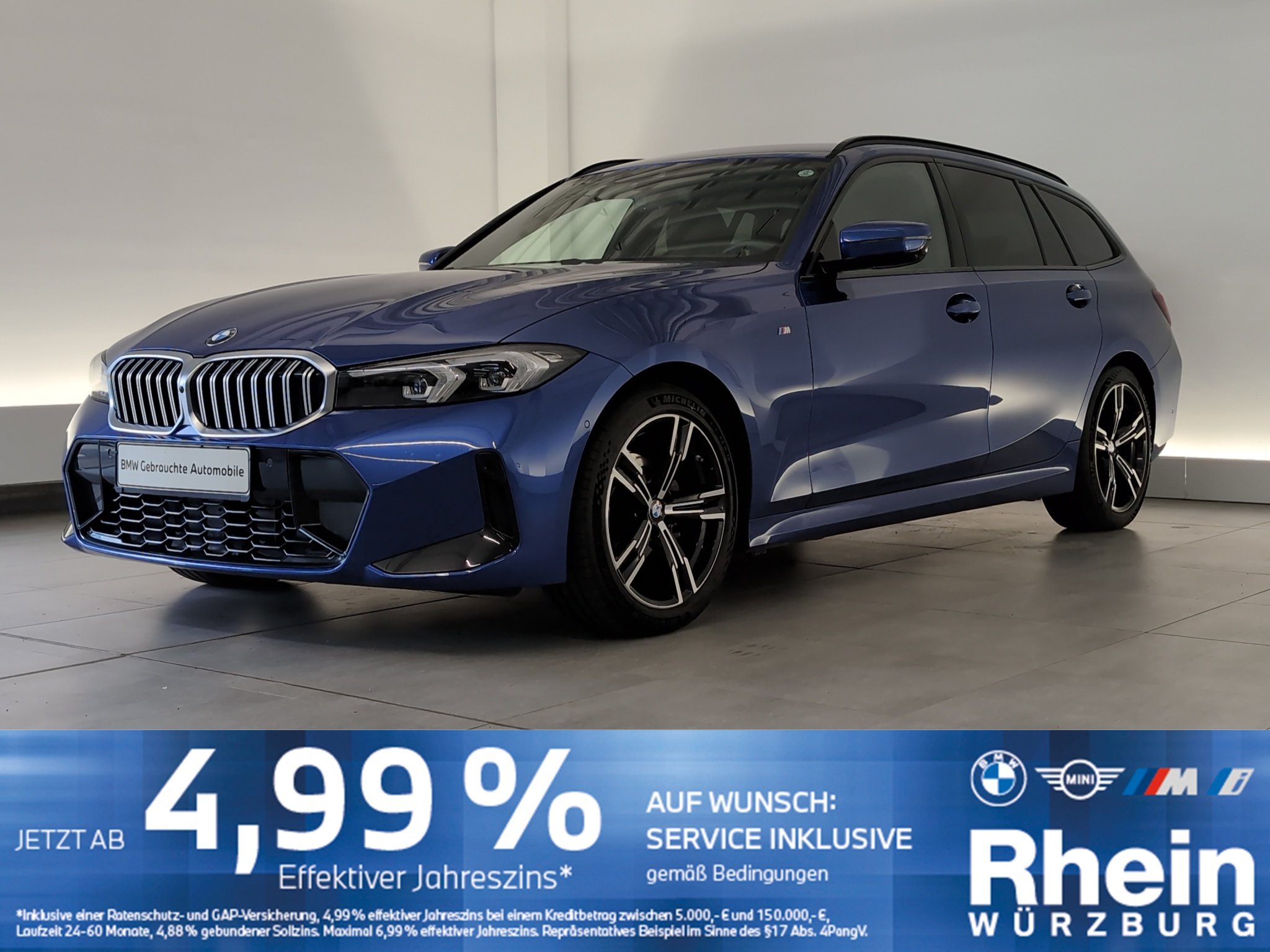 BMW 318i Touring M Sportpaket Navi/LED/AHK/360