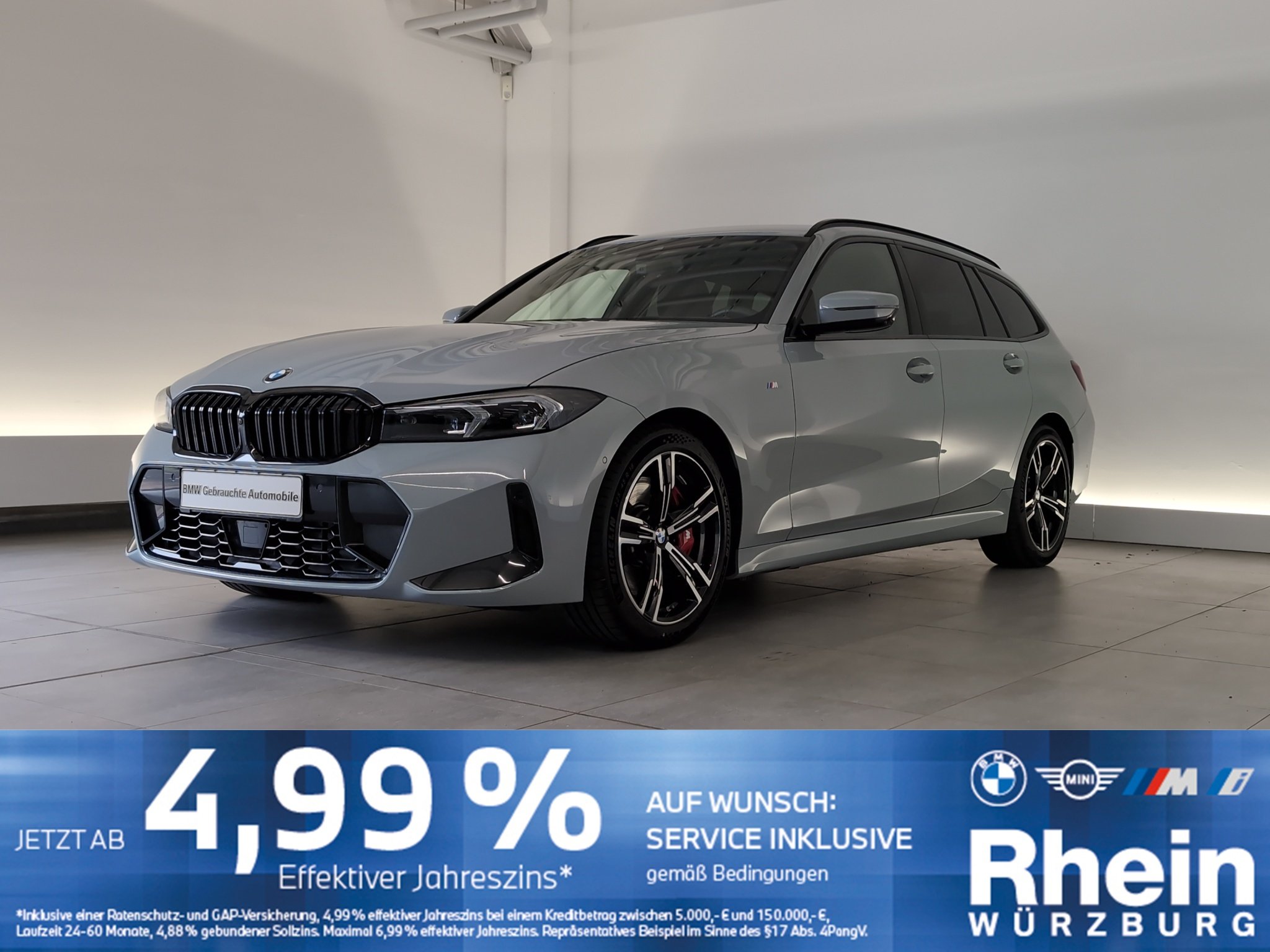 BMW 318d Touring M Sport Pro Navi/LED/AHK/SHZ/LR-Hz