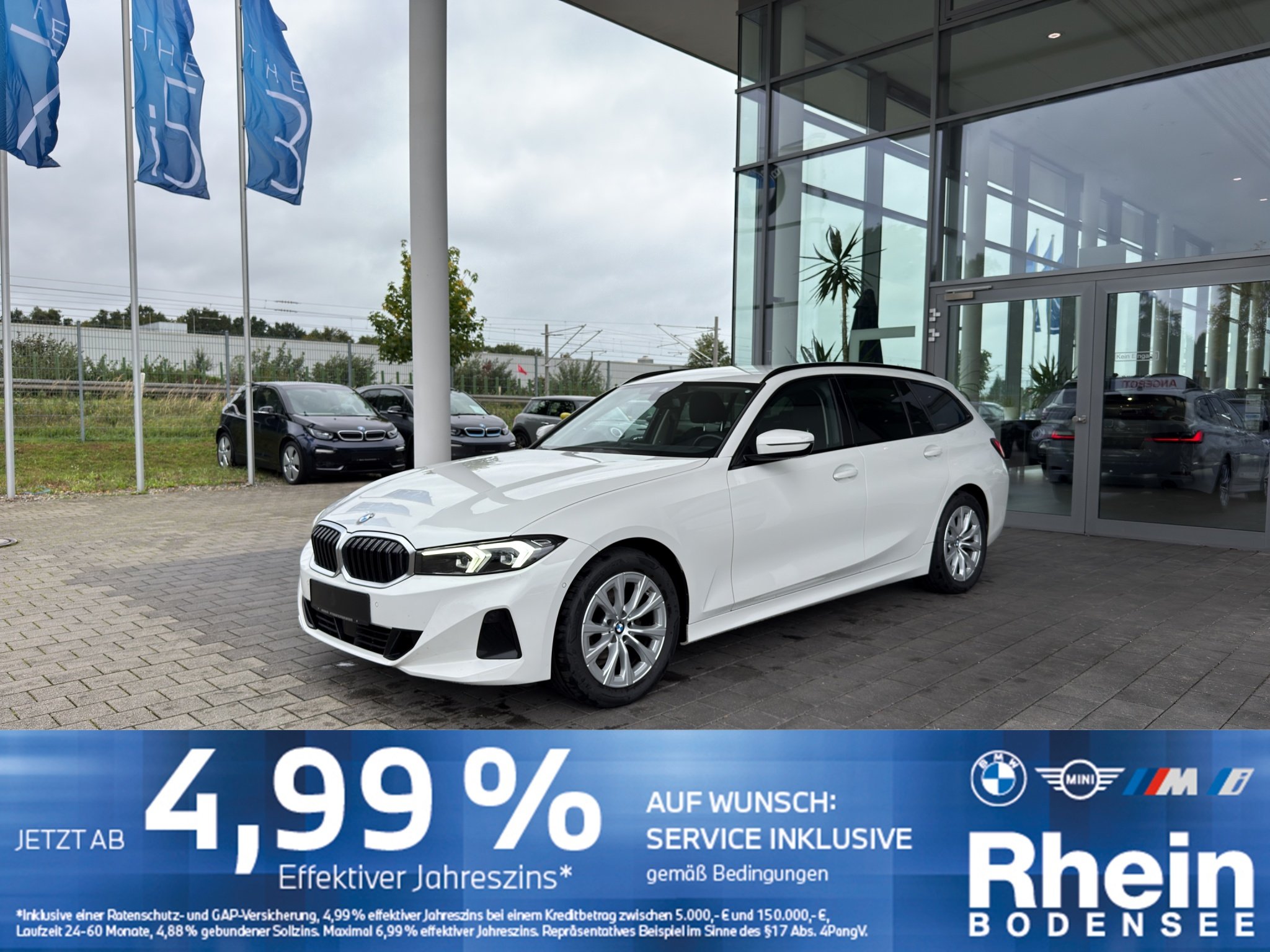 BMW 318d Touring AHK ACC Komfortzuga. Lenkradheizung