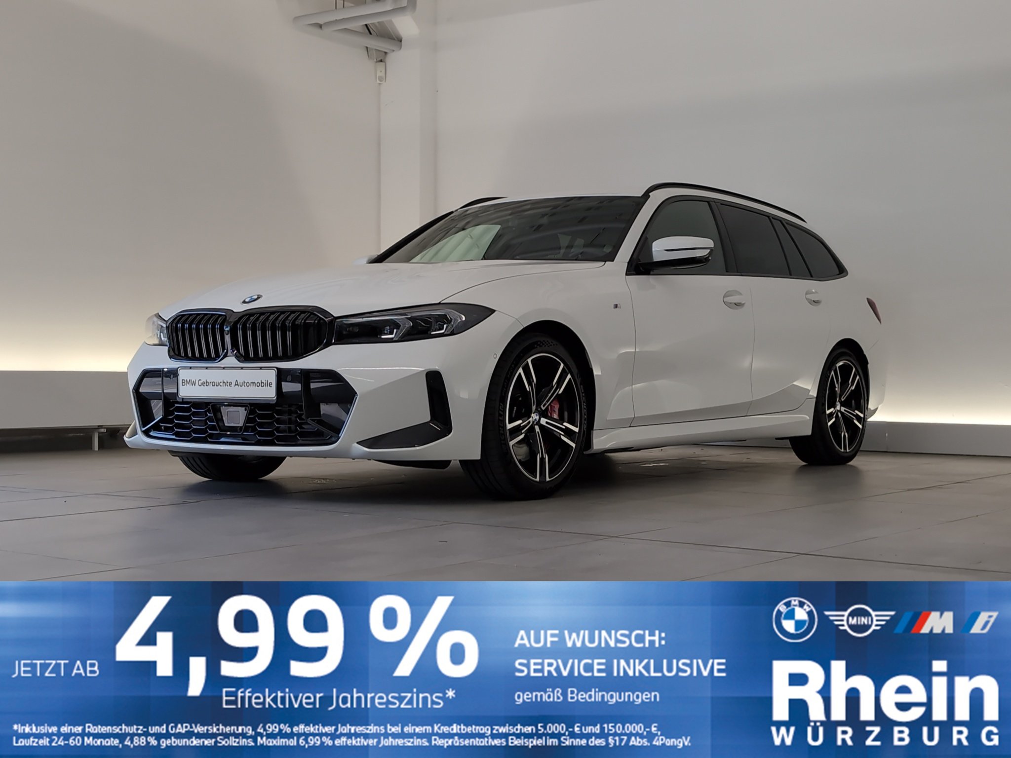 BMW 318d Touring M Sport Pro Navi/LED/AHK/RFK/SHZ