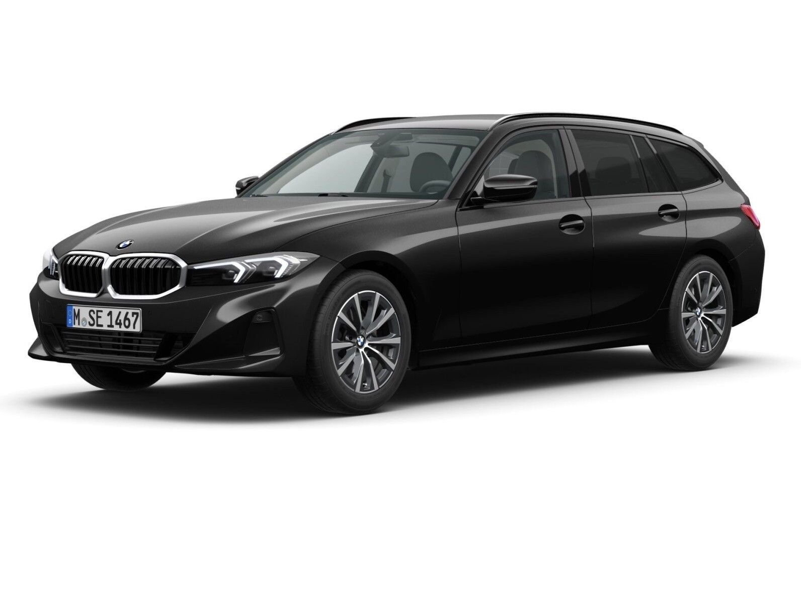 BMW 318d Tour. Parkassist PrivacyGlas SH LM CarPlay