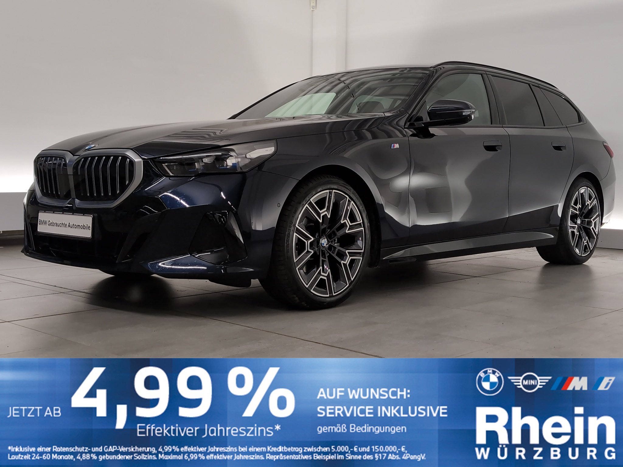 BMW 520i Touring M Sport Navi/LED/AHK/H&K/Pano/PaAs