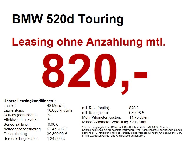BMW 520d Touring M Sportpaket