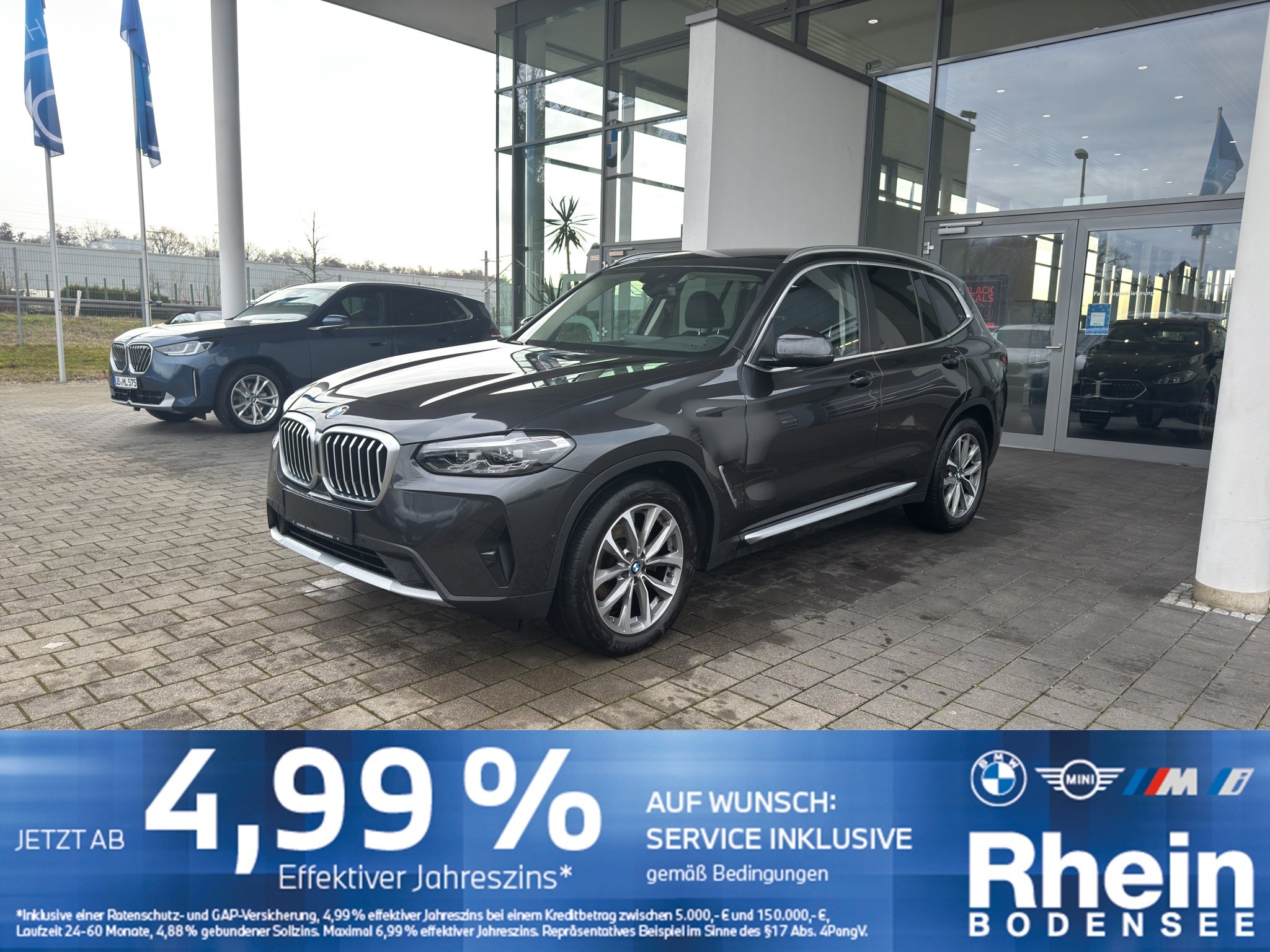 BMW X3 xDrive20d AHK Komfortzugang LED Hifi el.Sitze