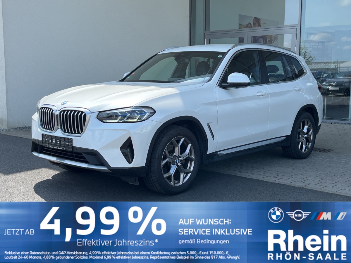 BMW X3 xDrive20d Laser.Navi.AHK.Komfort.ParkA.DriveA