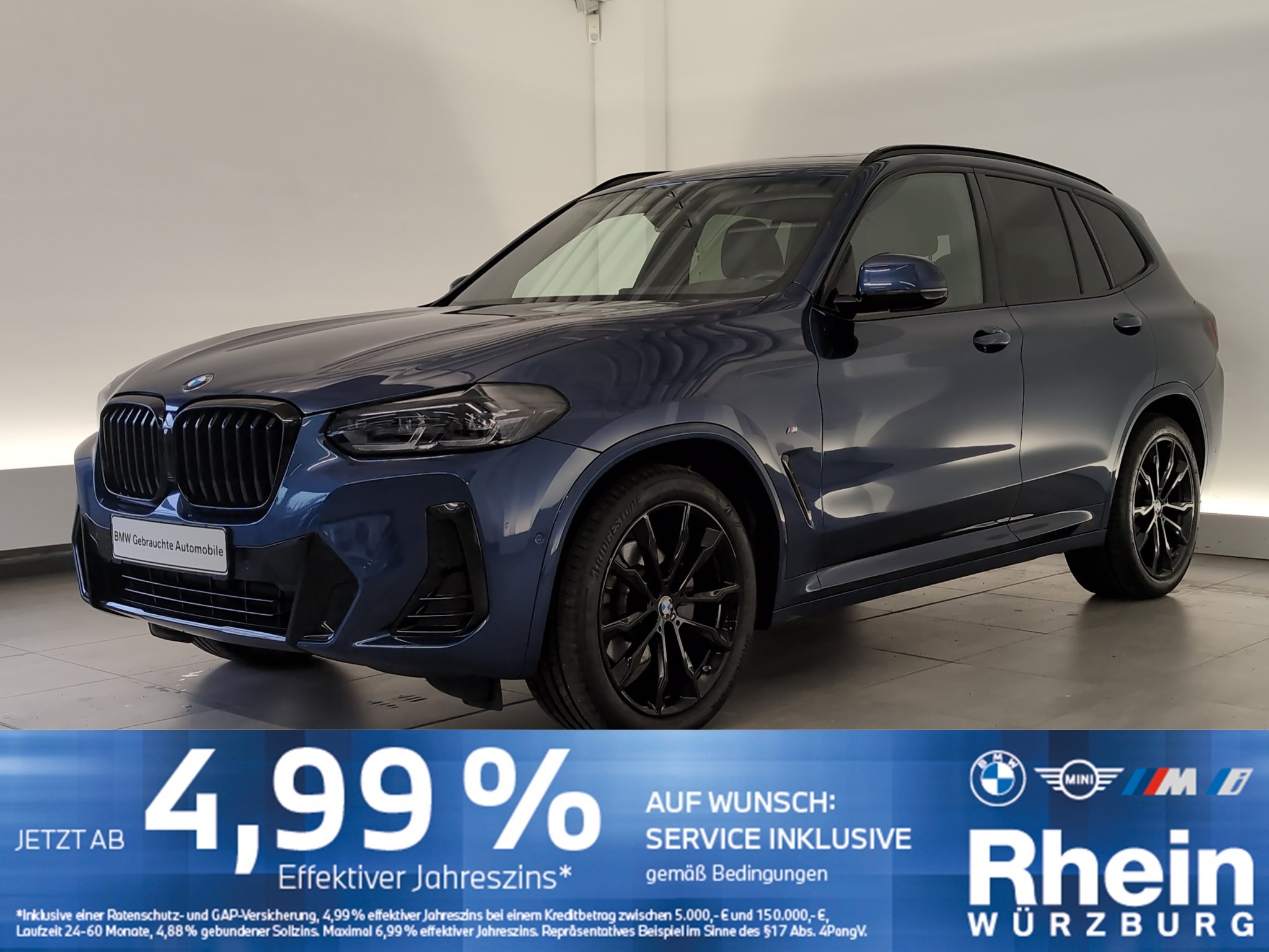 BMW X3 xDrive20d M Sport Navi/LED/RFK/SHZ/Pano/Apple