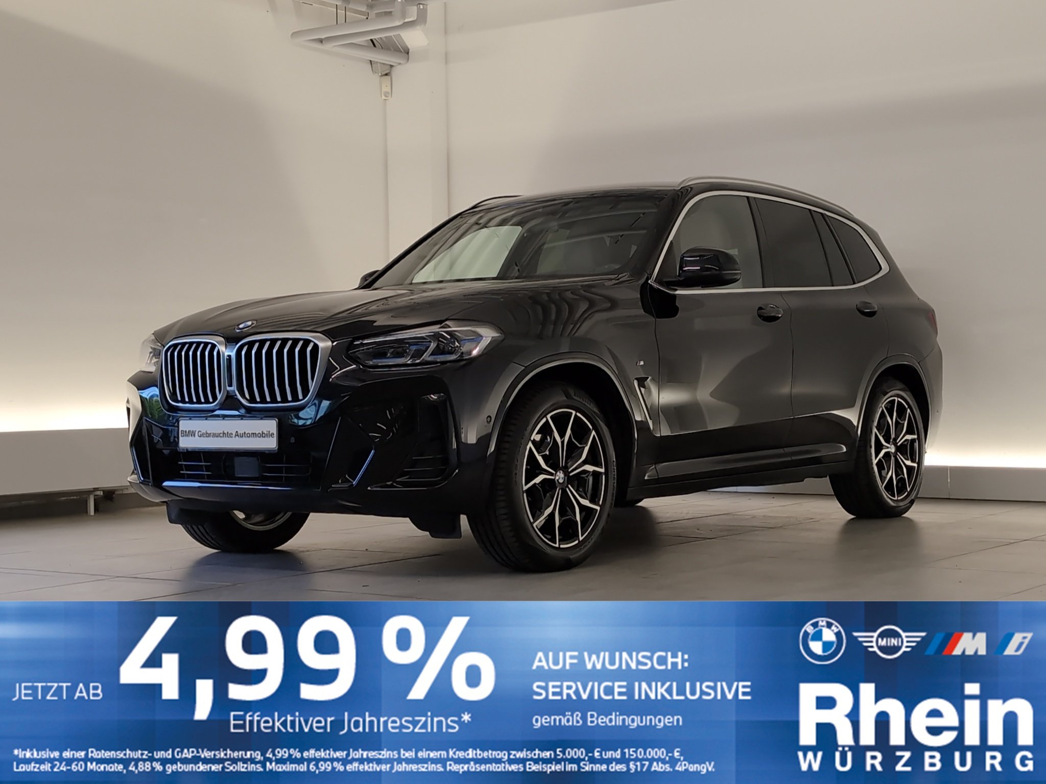 BMW X3 xDrive20d M Sport Navi/Laser/HuD/DriveAS/PA