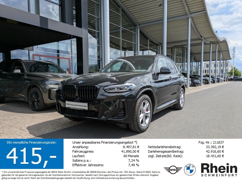 BMW X3 xDrive20d M Sport Standheizung. Park.Ass.Plus