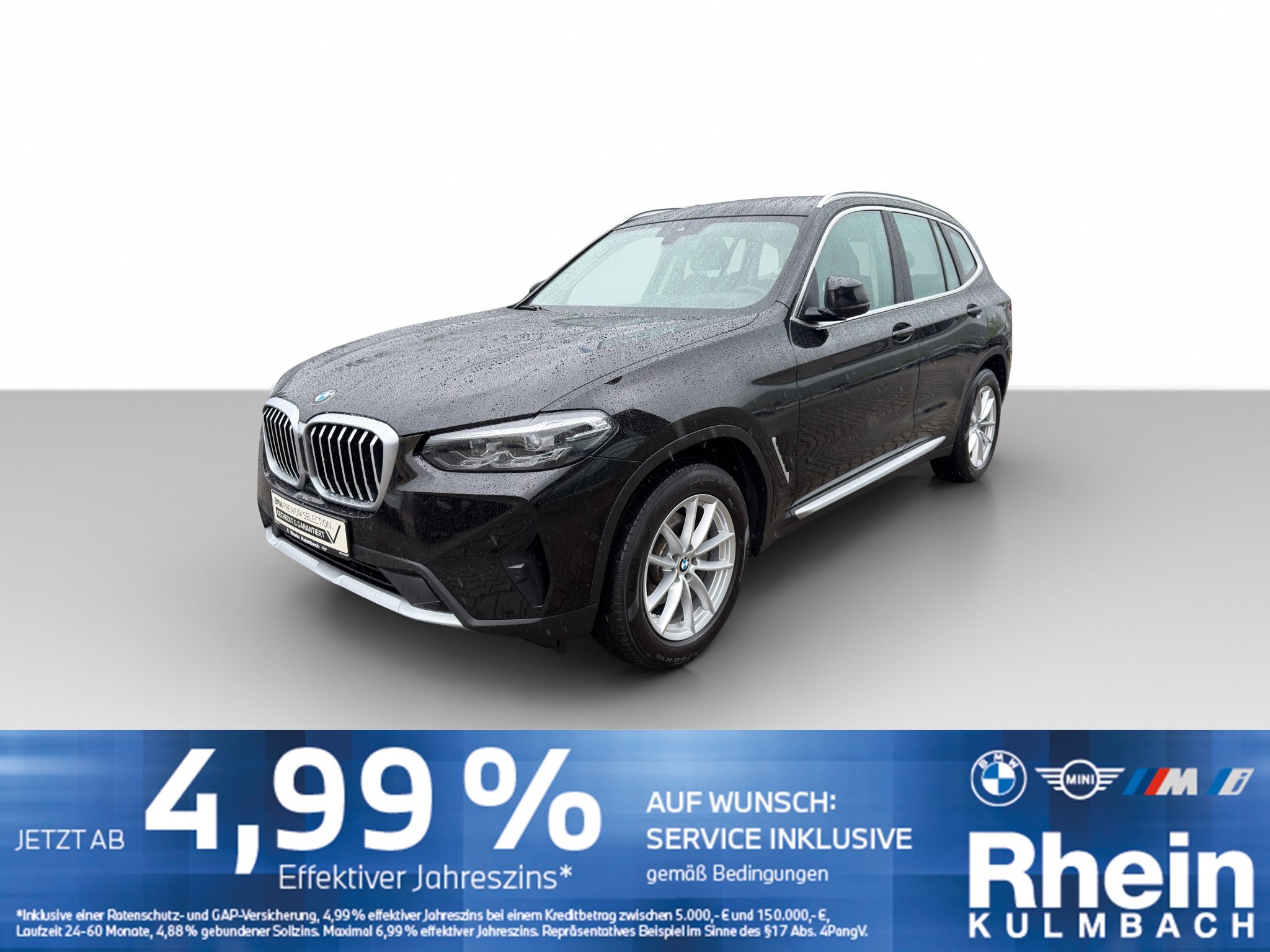 BMW X3 xDrive20d Navi LED HUD ParkAssist Sportsitze
