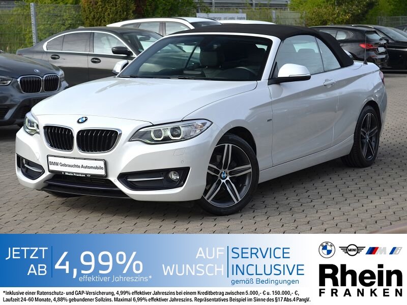 BMW 218i Sport Line Navi.Xenon.PDC.HiFi.Leder.Klima