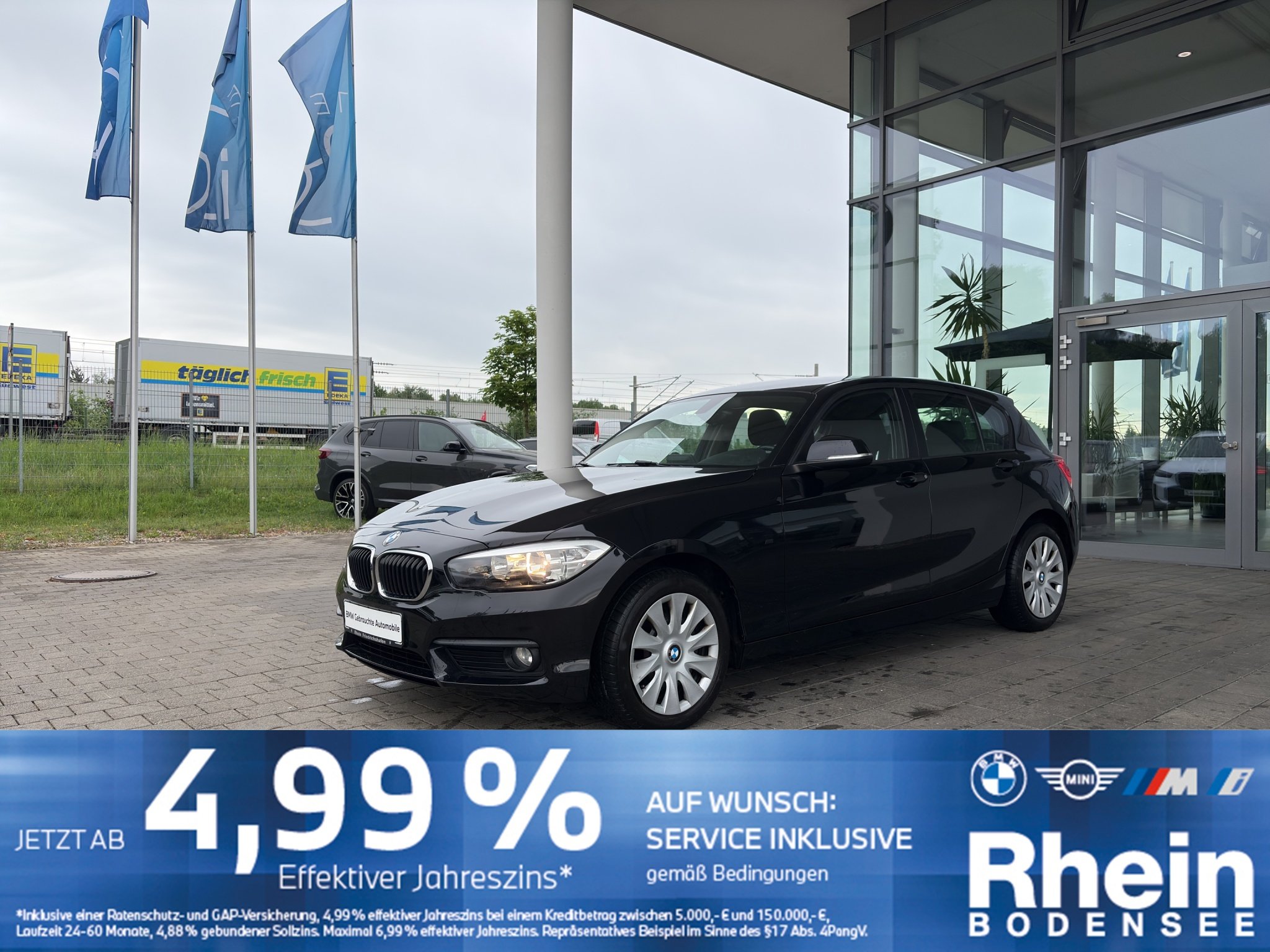 BMW 116d 5-trg Bluetooth SH PDC hi. Tempomat