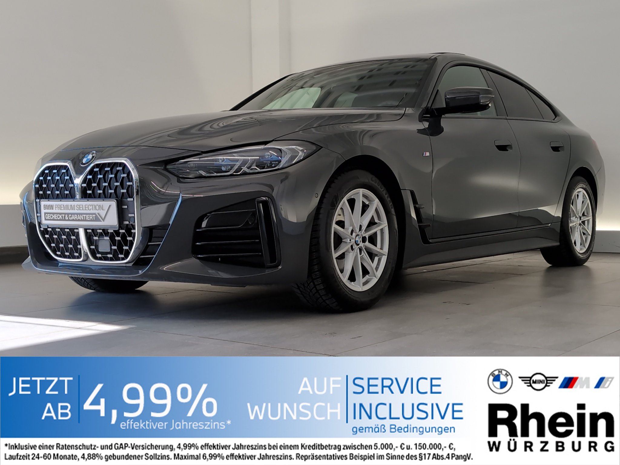 BMW 420d Gran Coup M Sport Navi/Laser/AHK/Glasdach