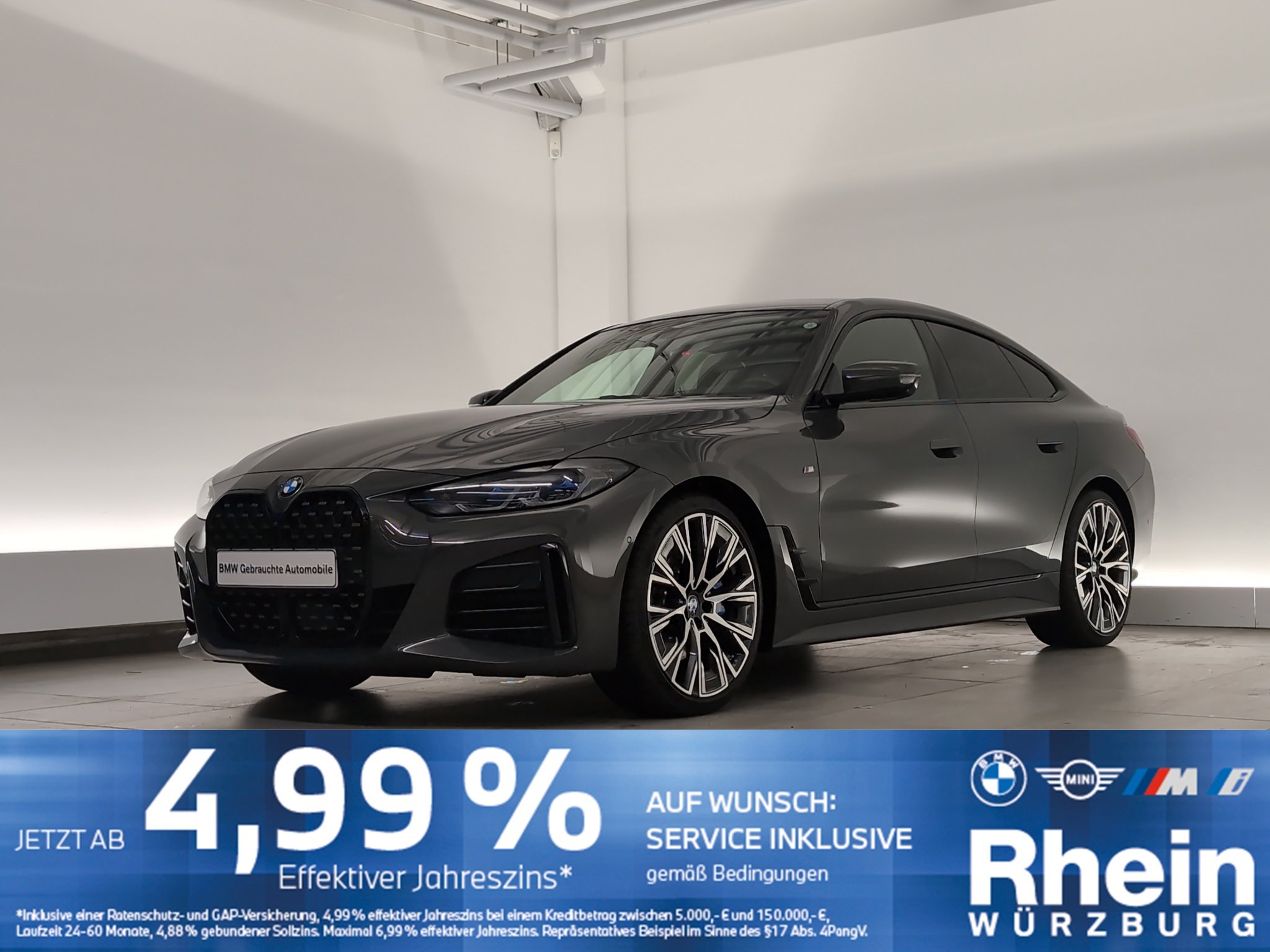 BMW 420d Gran Coup M Sport Navi/Laser/HarmKar/WLAN