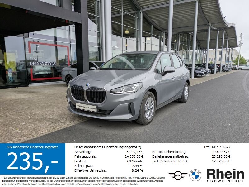 BMW 218i Active Tourer LiveCockpit.AHK.Park.Ass.Plus