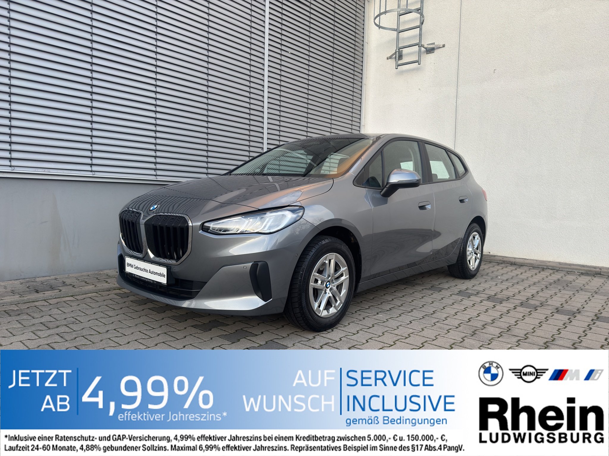 BMW 218i Active Tourer LED Driv+ParkAs SHZ