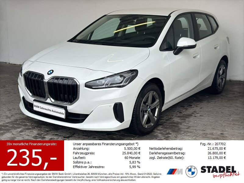 BMW 218iA Active Tourer Navi.LED.RFK.KomfZg.ACC.LR-H
