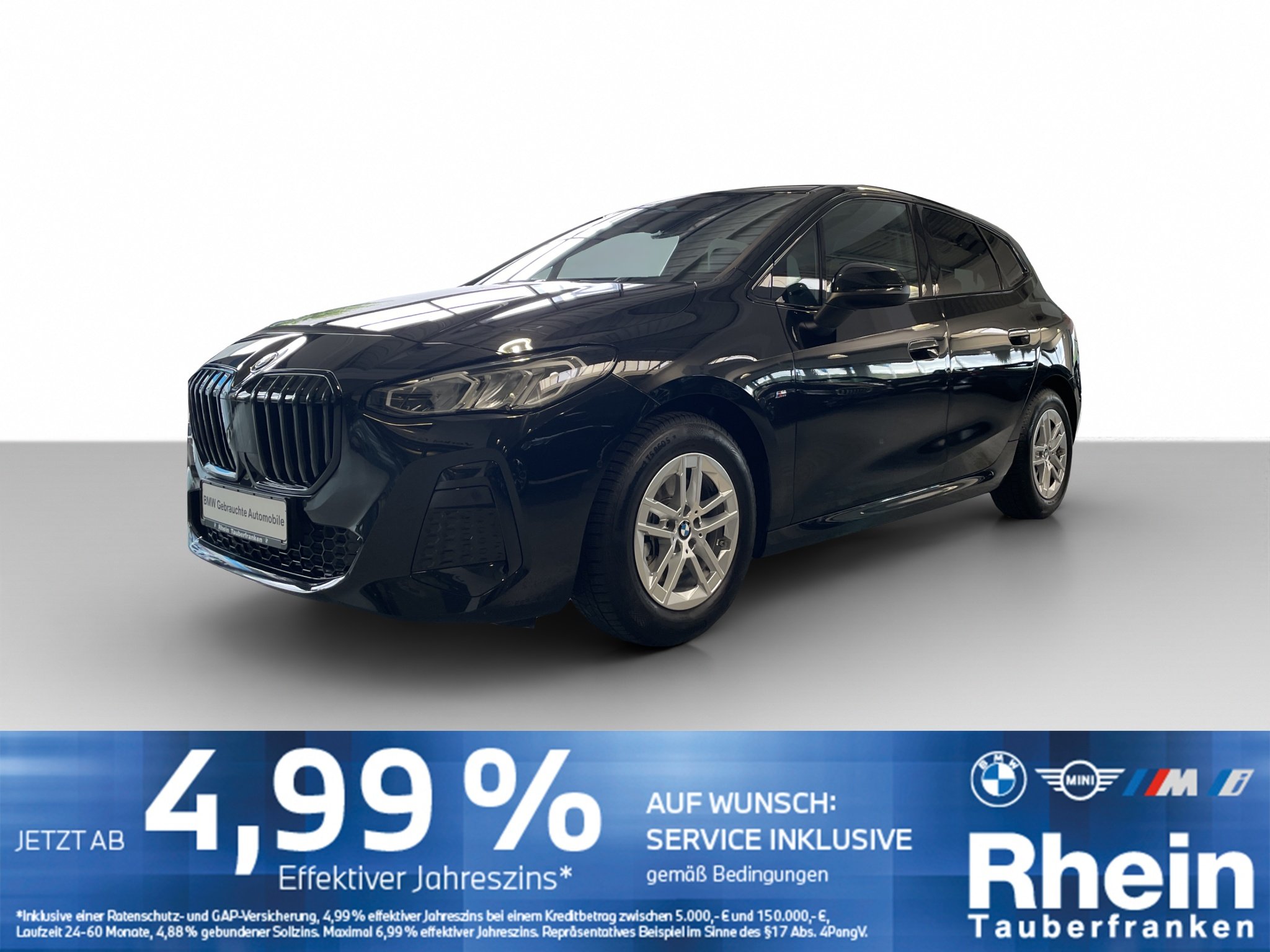 BMW 218i Active Tourer SAG M Sport Panorama Parkass.