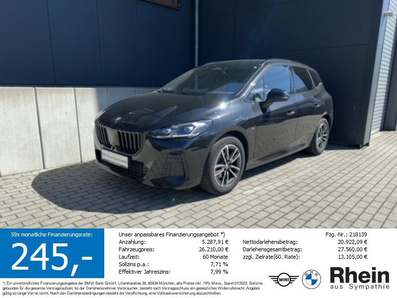BMW 218i Active Tourer SAG M Sport AHK/LHZ/HUD/ACC