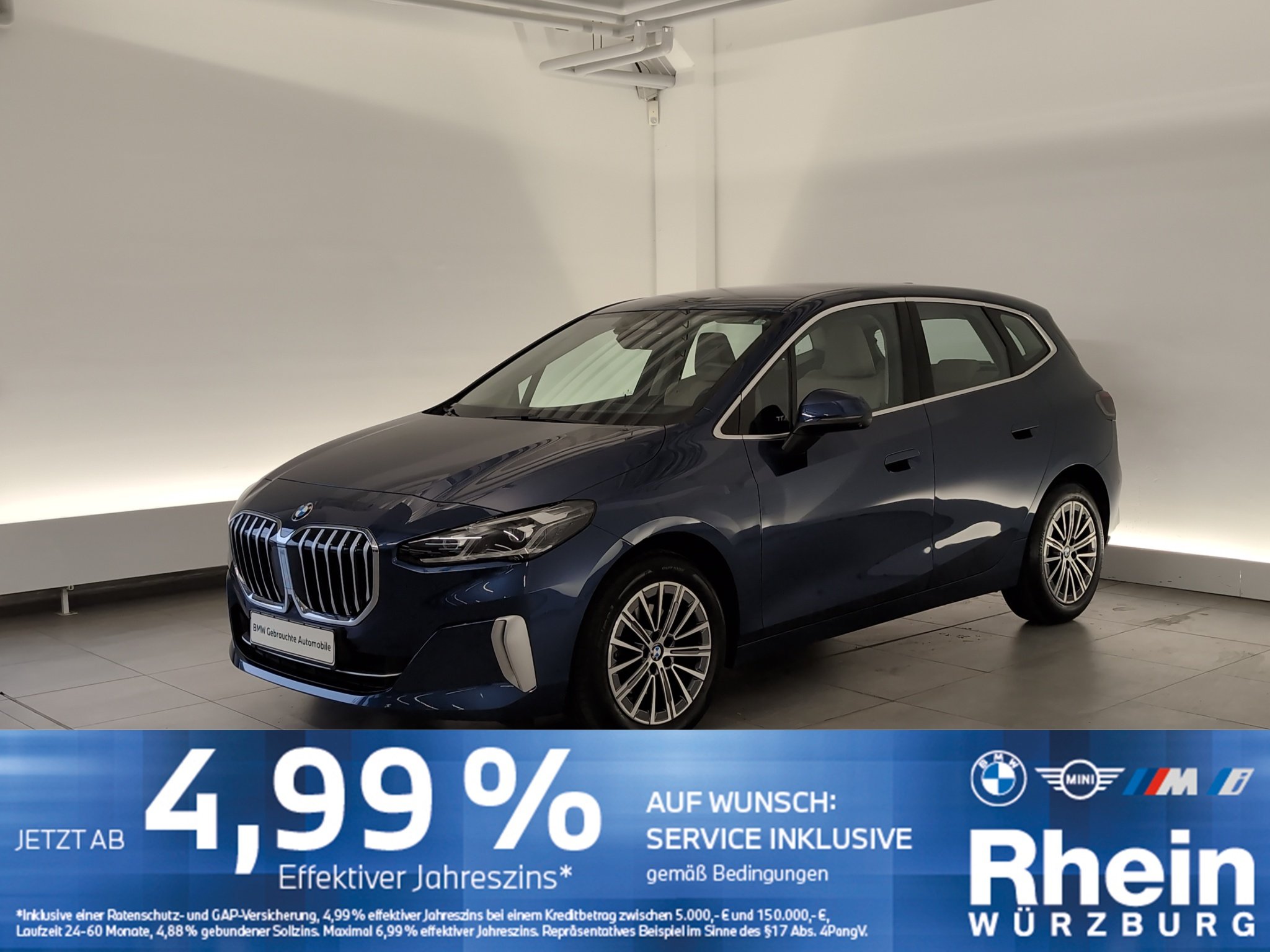 BMW 218i Active Tourer Luxury Line Navi/LED/360/HuD