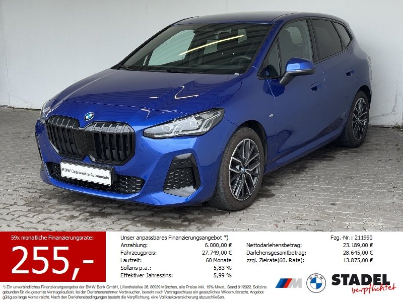 BMW 218i Active Tourer M Sport Navi.LED.RFK.AHK.KfZg