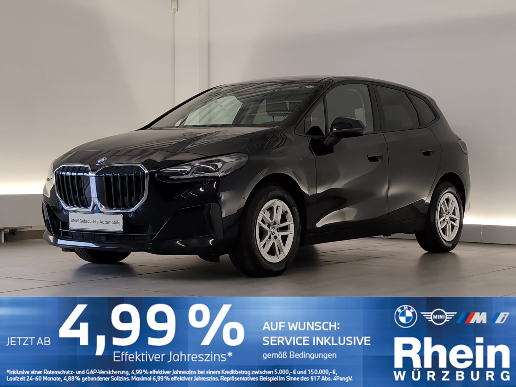 BMW 218d Active Tourer Navi/LED/AHK/RFK/SHZ