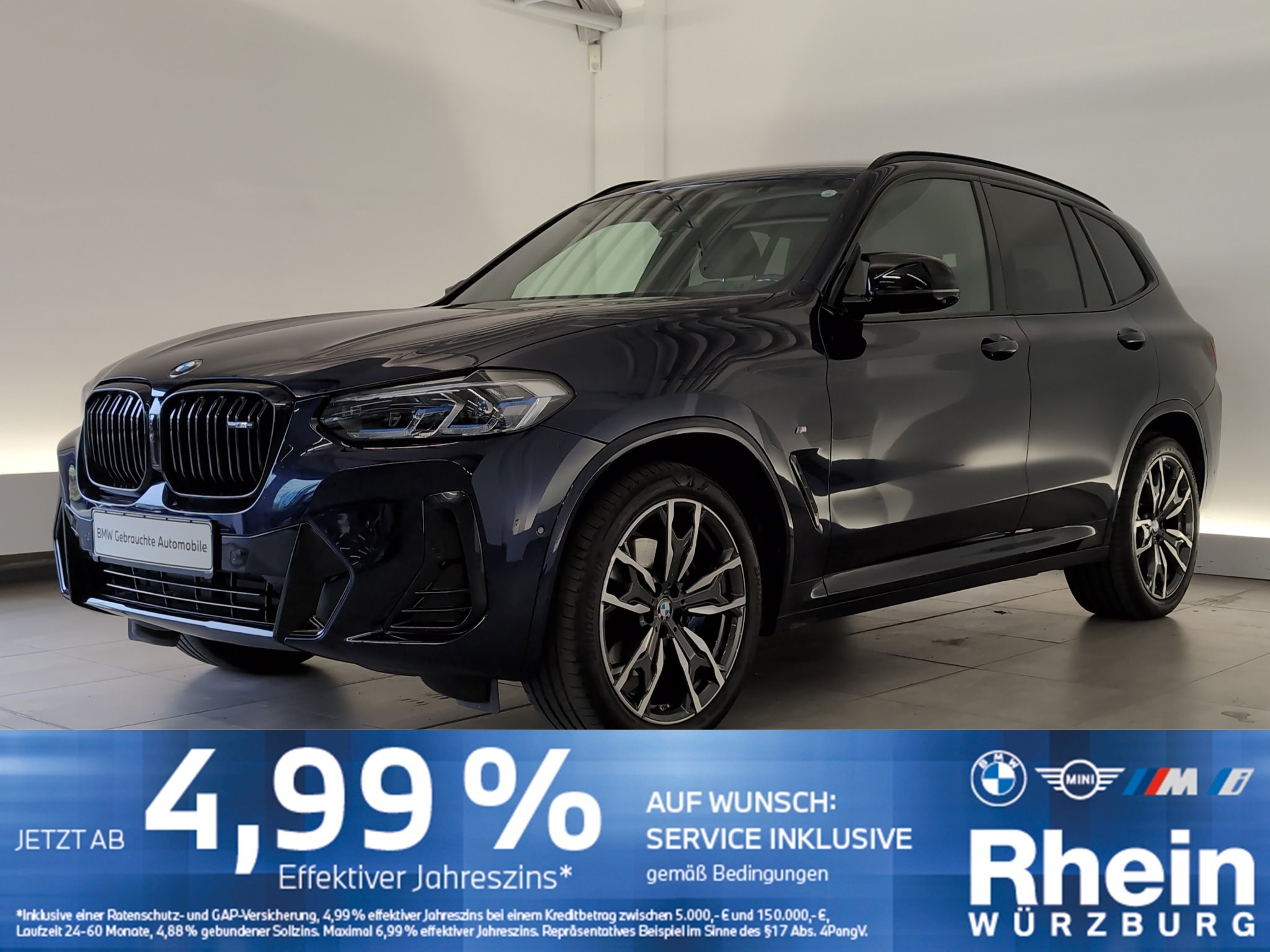 BMW X3 M40d Navi/Laser/360/SHZ/HuD/Apple/KomfZg