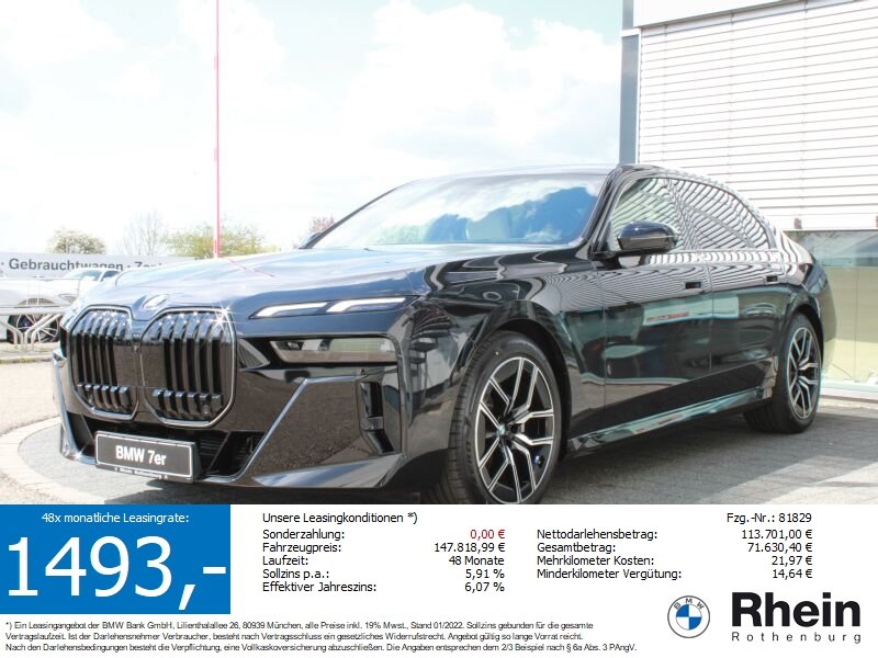 BMW 740d xDrive Limousine M Sportpaket