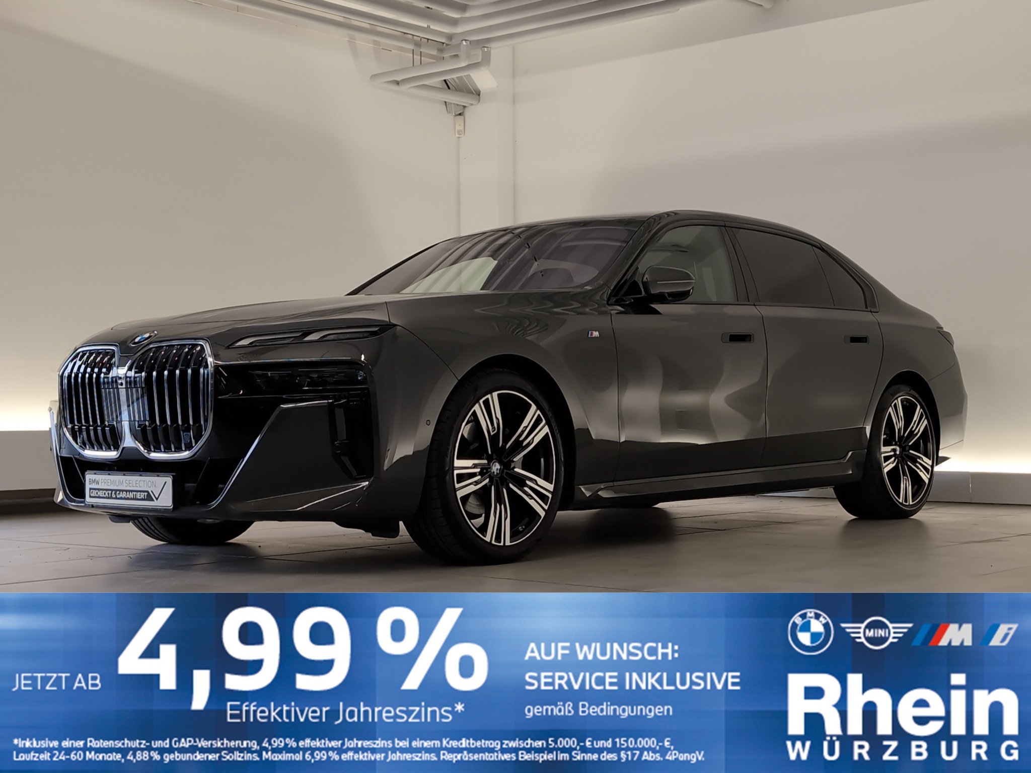 BMW 740d xDrive Limo. M Sport Navi/LED/AHK/B&W