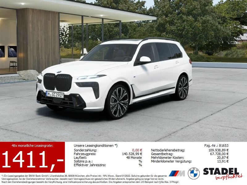 BMW X7 xDrive40d M Sportpaket