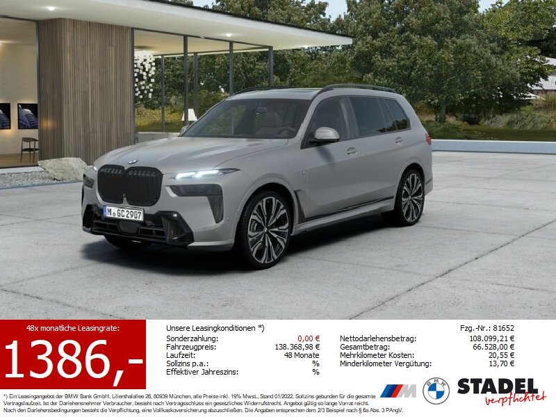 BMW X7 xDrive40d M Sportpaket
