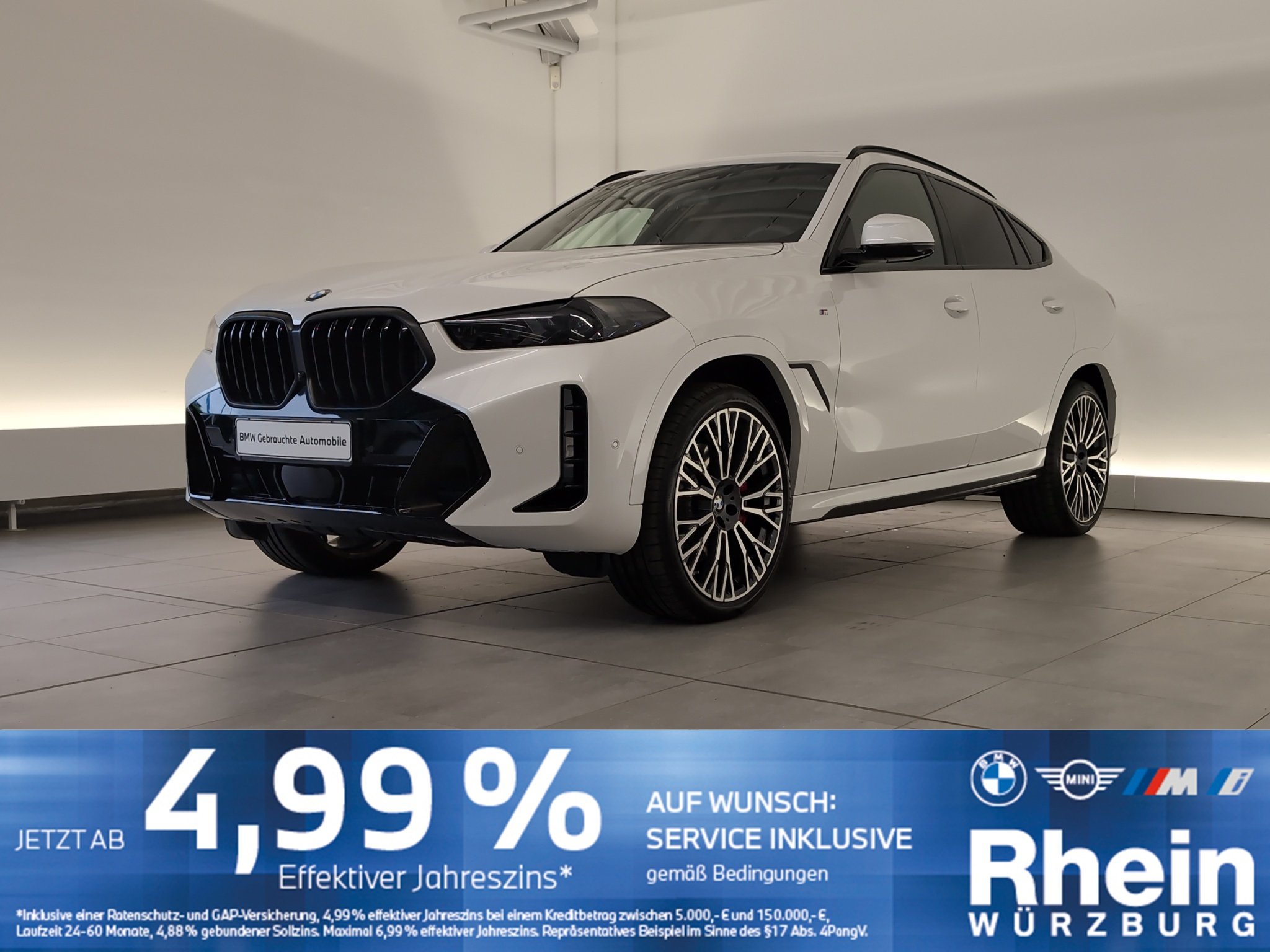 BMW X6 xDrive40d M Sport Navi/LED/AHK/Pano/H&K