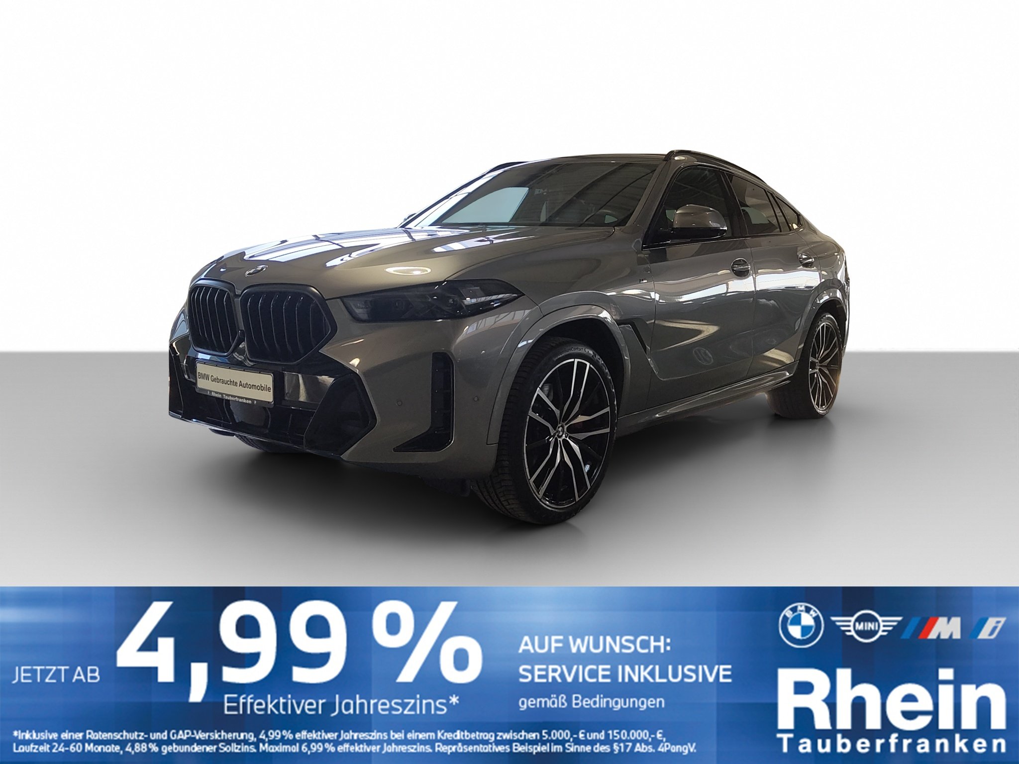 BMW X6 xDrive40d M Sport NaviProf Harman AHK Pano