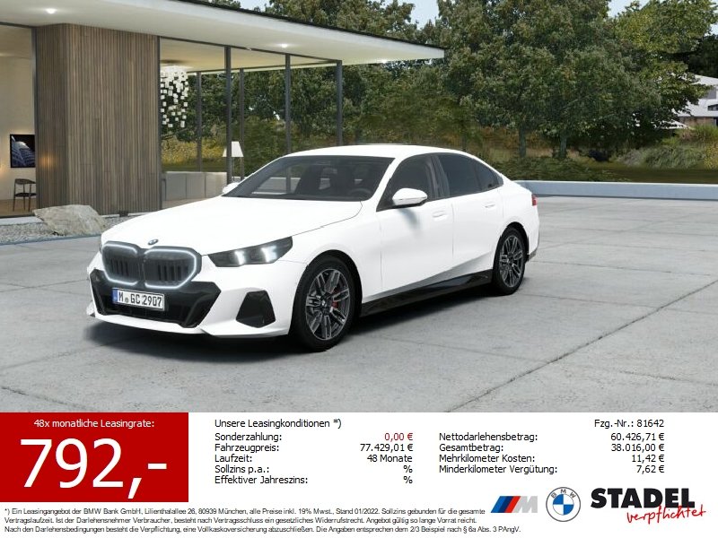 BMW 520d xDrive Limousine M Sportpaket