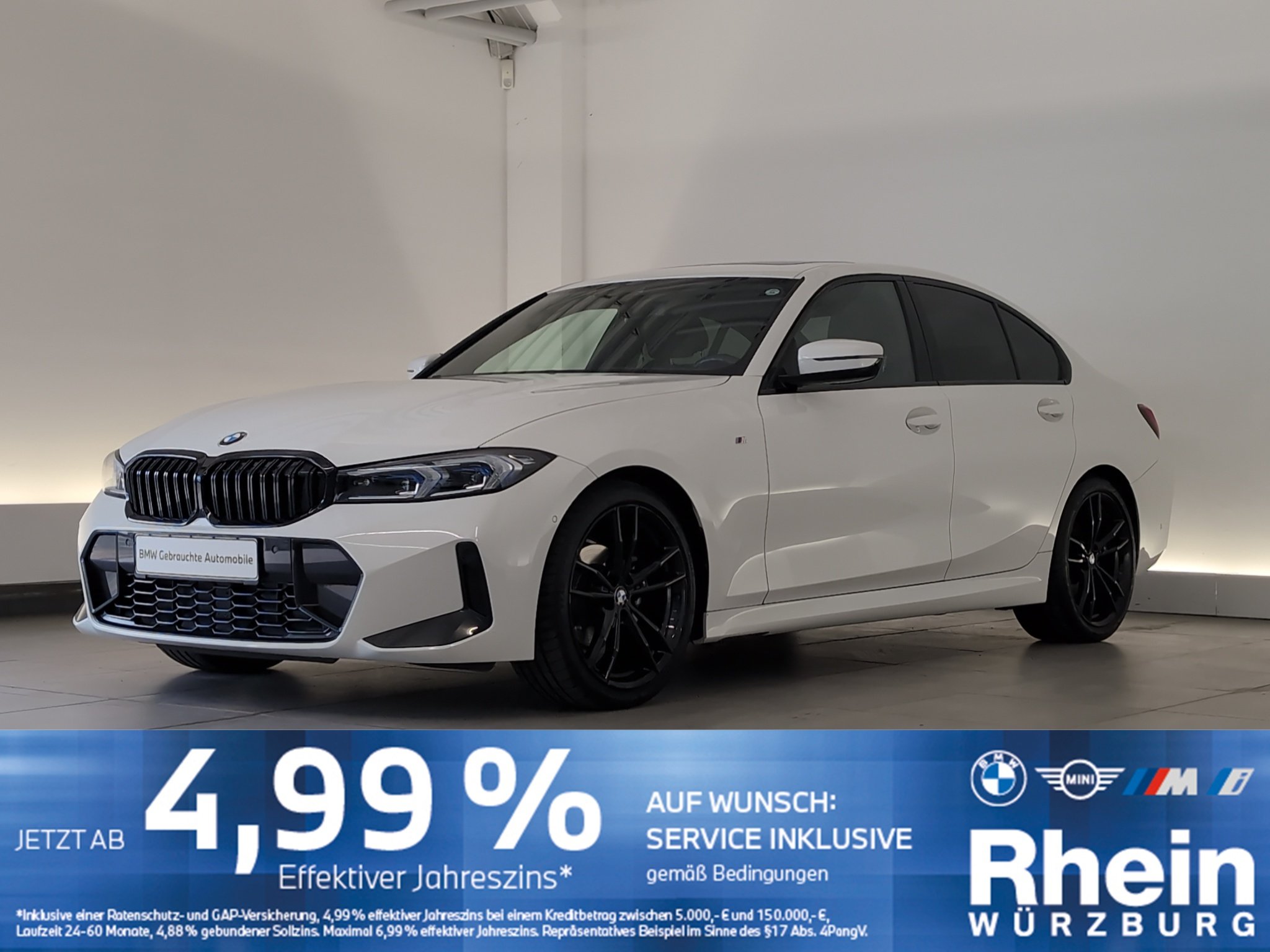 BMW 318d Limousine M Sport Navi/LED/RFK/SHZ/GSD/