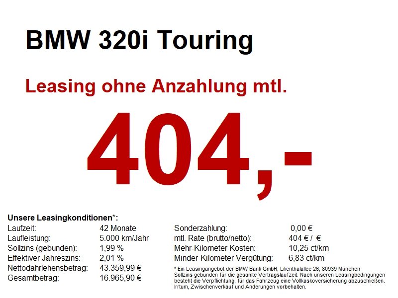 BMW 320i Touring M Sportpaket ACC 360 INNO AKUSTIK