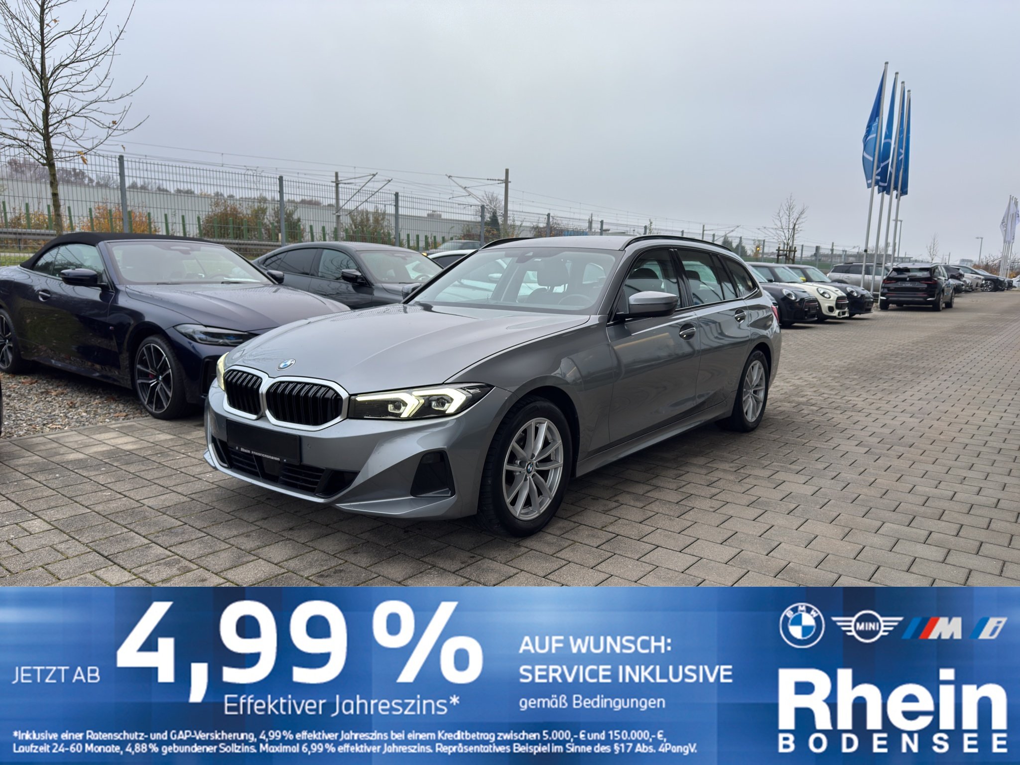 BMW 320d Touring AHK ACC DrivingAssist. Sportsitze