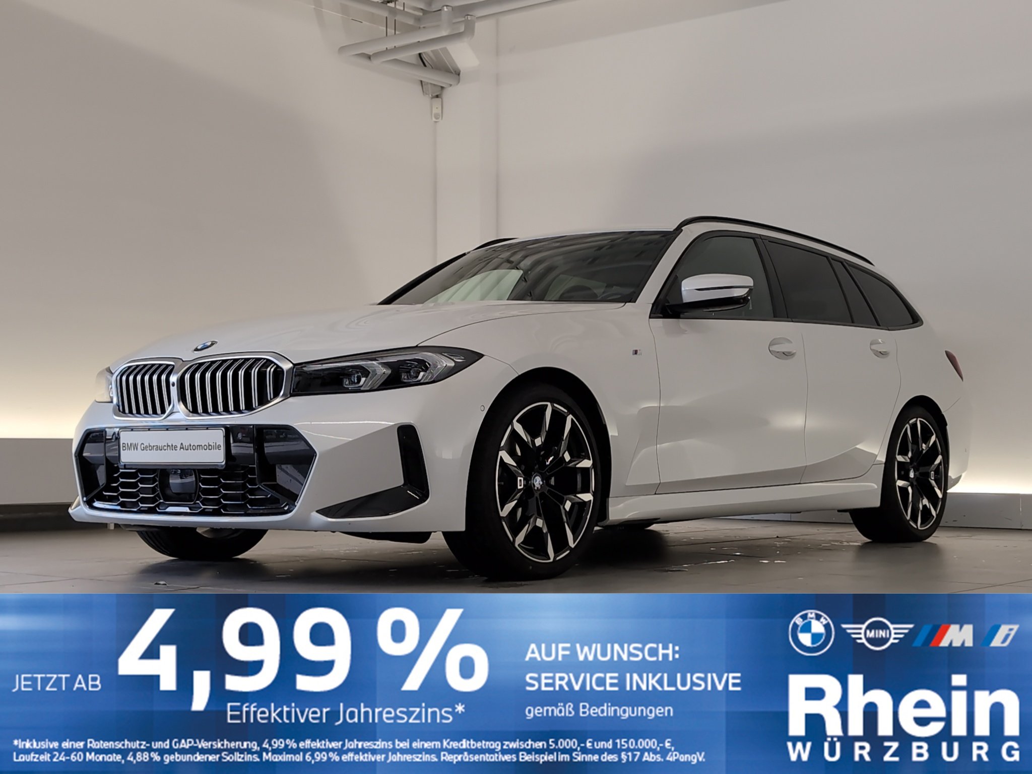 BMW 320d Touring M Sportpaket HiFi/AHK/Lordose