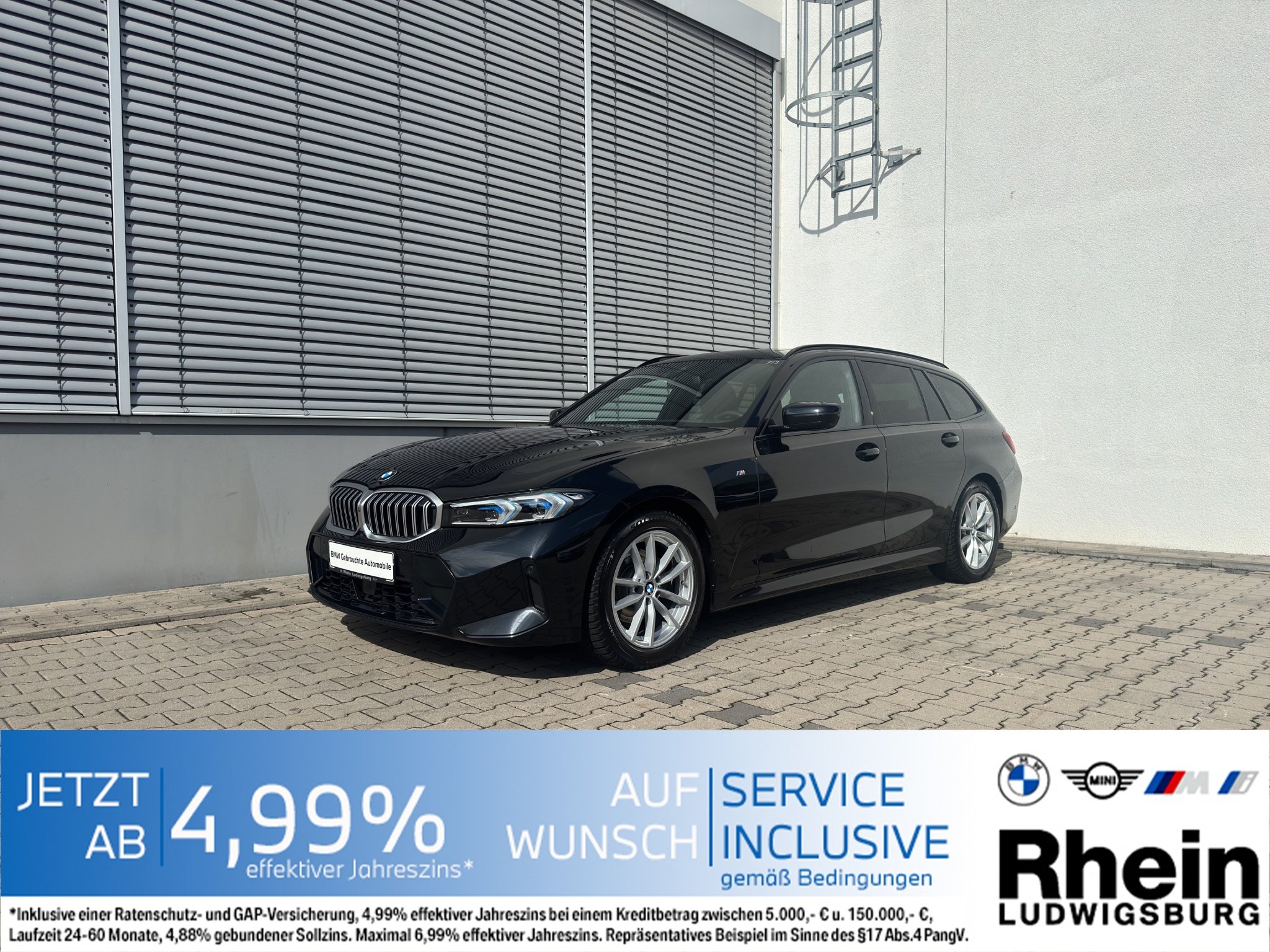 BMW 320d Touring M Sportpaket LED Nav DrivAs ParkAs+