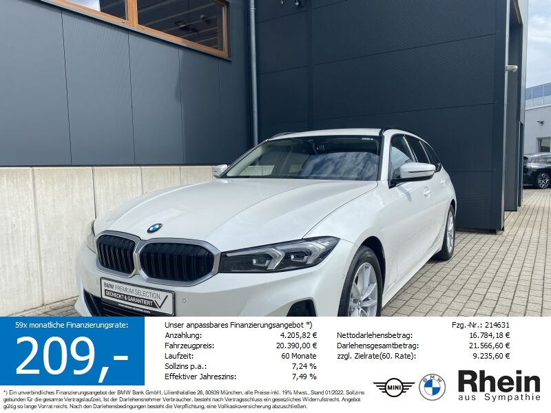 BMW 320d Touring SAG CAM/PRIVACY/TEMPO/SH/LORDOSE