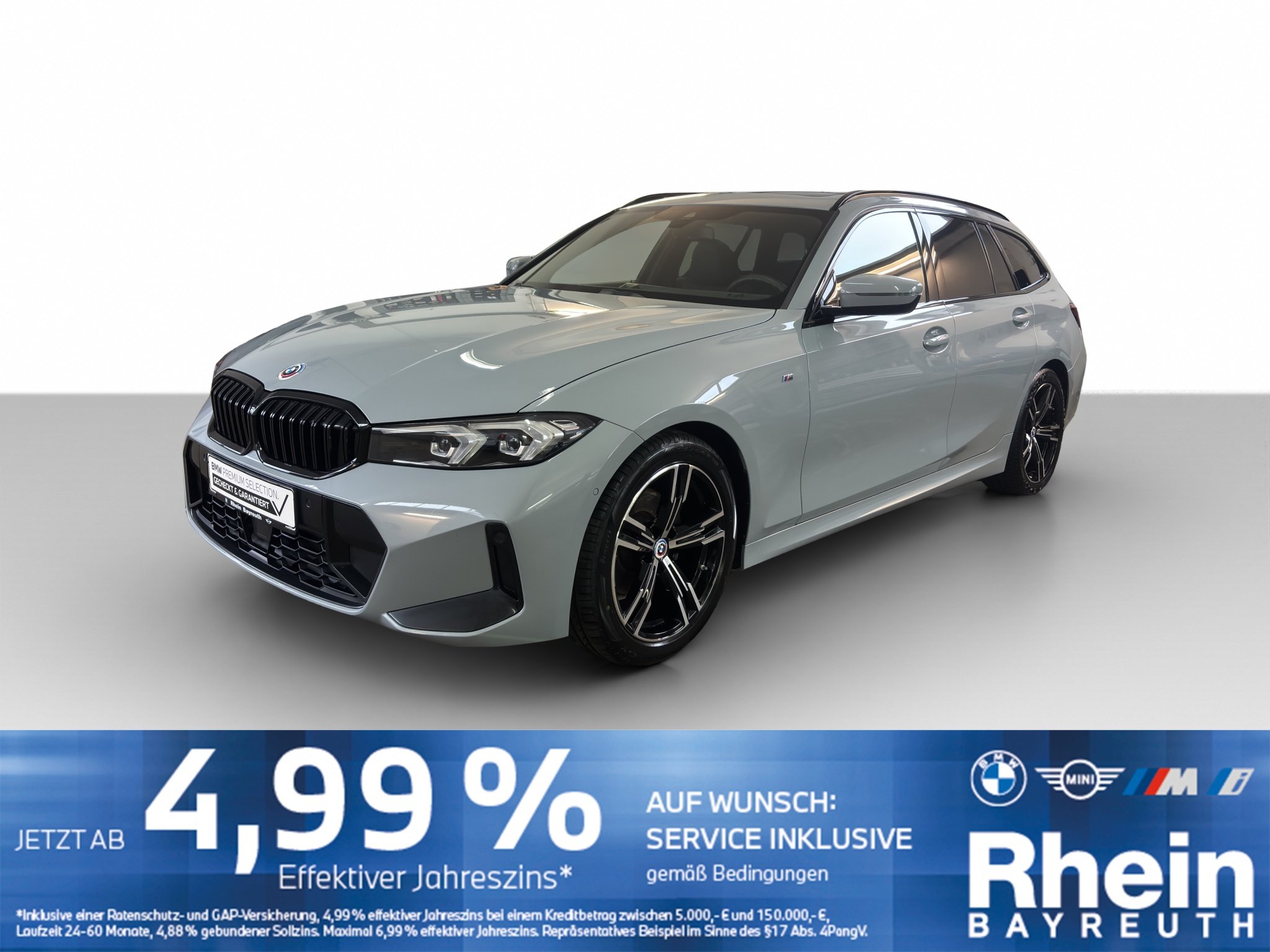 BMW 320d Touring M Sport Navi LED ACC AHK GSD Hifi