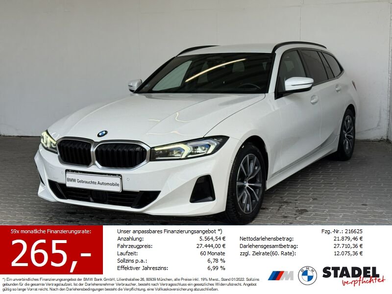 BMW 320d Touring Navi.LED.AHK.Hifi.R&uuml;kamera