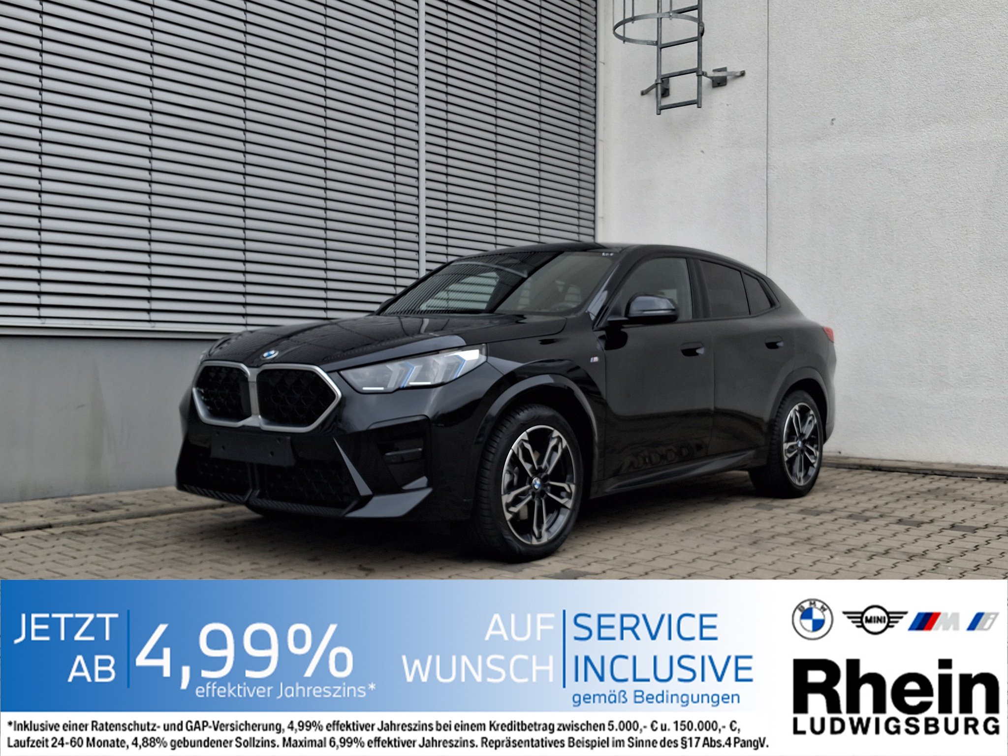BMW X2 sDr20i M Sportpaket LED Navi DrivAs AHK ParkA