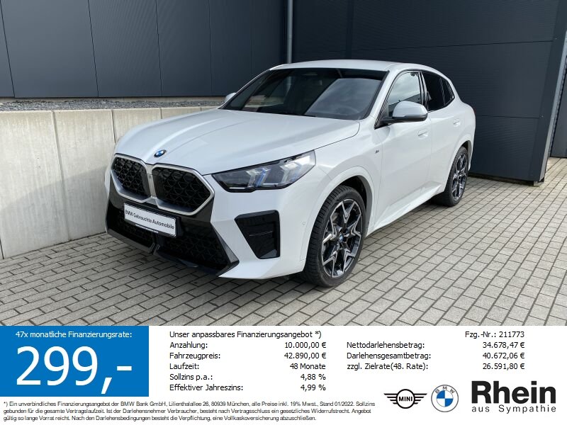 BMW X2 sDrive20i SAG M Sport AHK/HUD/LED+/360/AKUSTI